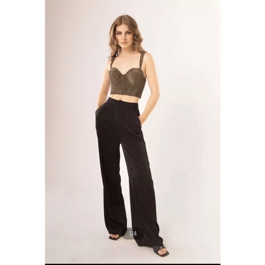 Pass Thanh Lý Áo Croset Hai Dây Daphale Có Mút Ngực New Tag Size S -Phong cách gợi cảm, sang trọng
