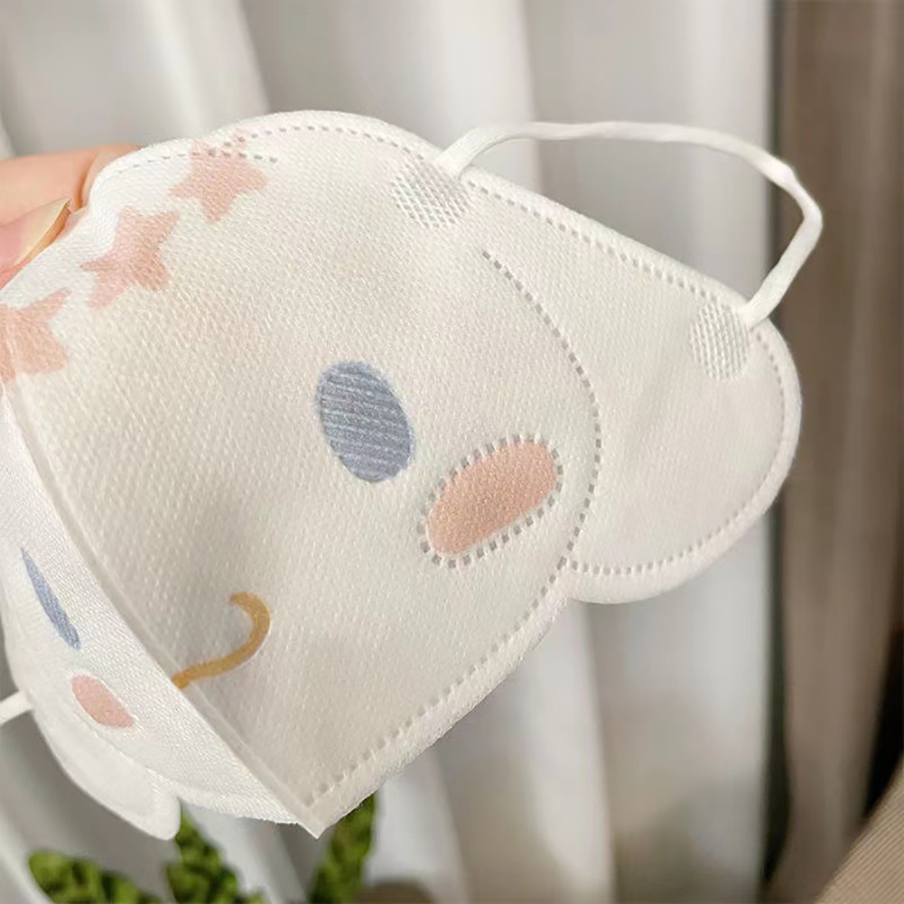 Có 30 Chiếc KF94 Mặt Nạ 3D Cinnamoroll Lớn Tai Chó Mèo Hoạt Hình Bảo Vệ 3 Lớp Mặt Nạ Người Lớn/Trẻ Em Cá Tuyết