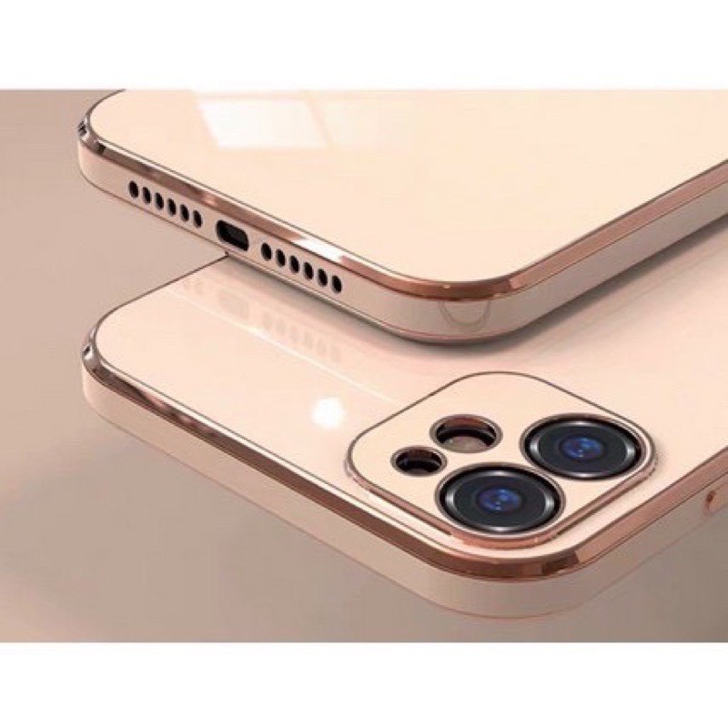 Ốp dẻo viển màu cạnh vuông iphone X/XS/XS MAX/11/11 PRO MAX/12/12 pro/12 pro max