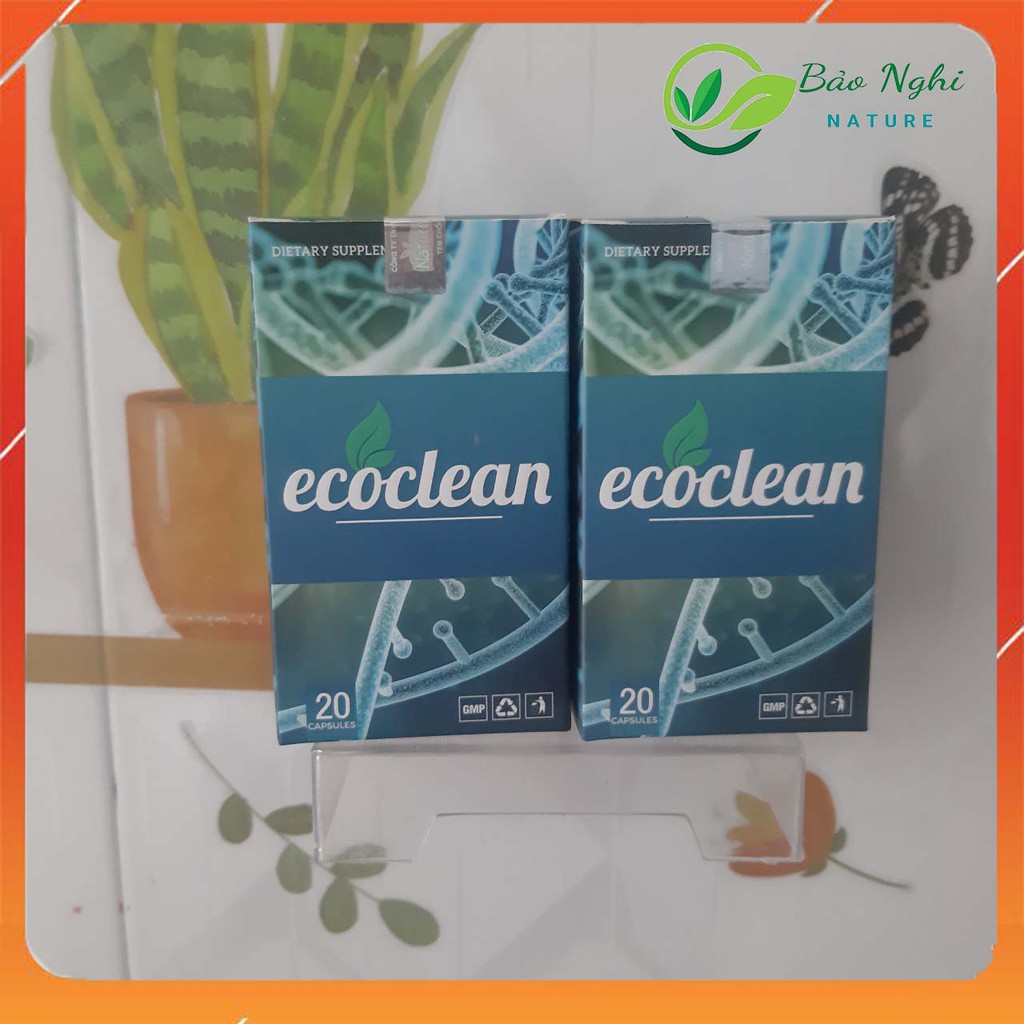 [COMBO 3 HỘP] Viên Uống ECOCLEAN - Diệt Ký Sinh Trùng Thanh Lọc Tế Bào Gan Tăng Cường Đề Kháng - CHÍNH HÃNG HỘP 20 VIÊN | BigBuy360 - bigbuy360.vn