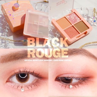 Bảng phấn mắt Black Rouge Crystal Heart Lock Shadow