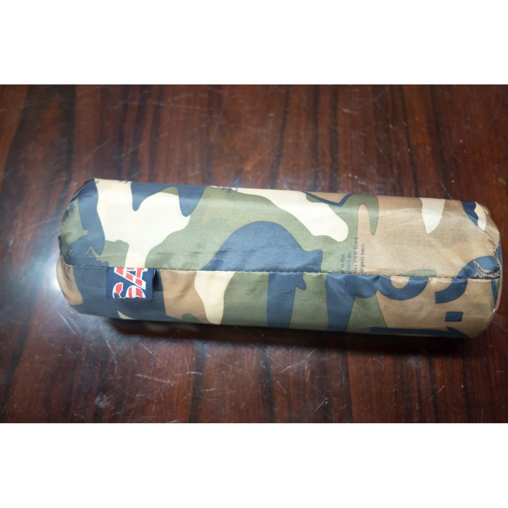 Võng dù 2 lớp họa tiết rằn ri kèm túi đựng