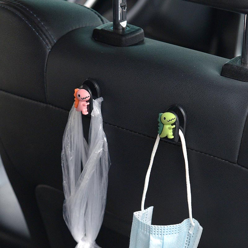 Móc Treo Đồ Dán Tường, Ô Tô - Trang Trí Họa Tiết Hoạt Hình Dễ Thương Đa Công Dụng