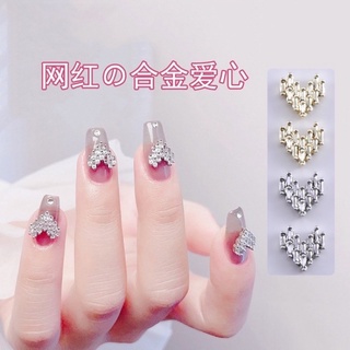 Set charm tim mix Vàng/bạc