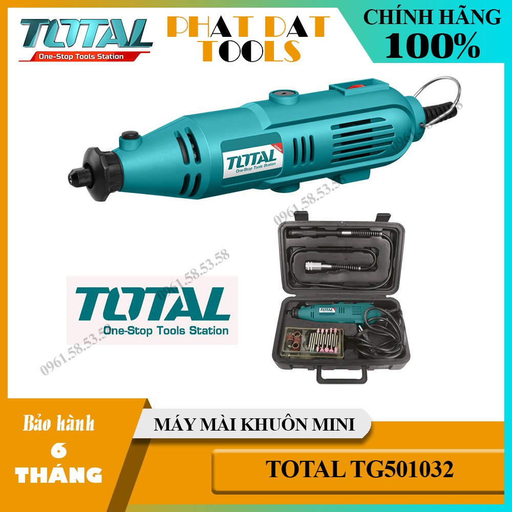 Máy mài khuôn mini 3.2mm 130W iNGCO Total - Thiết bị Phát Đạt