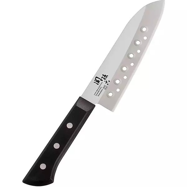 KAI - Seki Magoroku Wakatake - Dao Santoku Hollow - 16.5cm