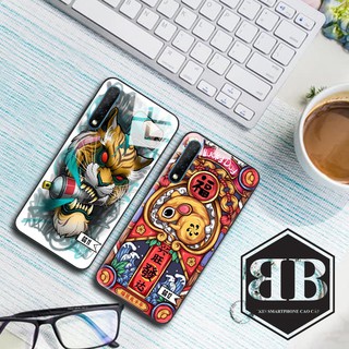 Ốp lưng kính cường lực Vsmart Live hình 12 con giáp siêu đẹp