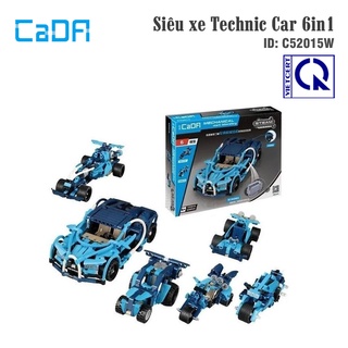 Đồ chơi lắp ráp siêu xe technic car 6in1 - cada c52015w