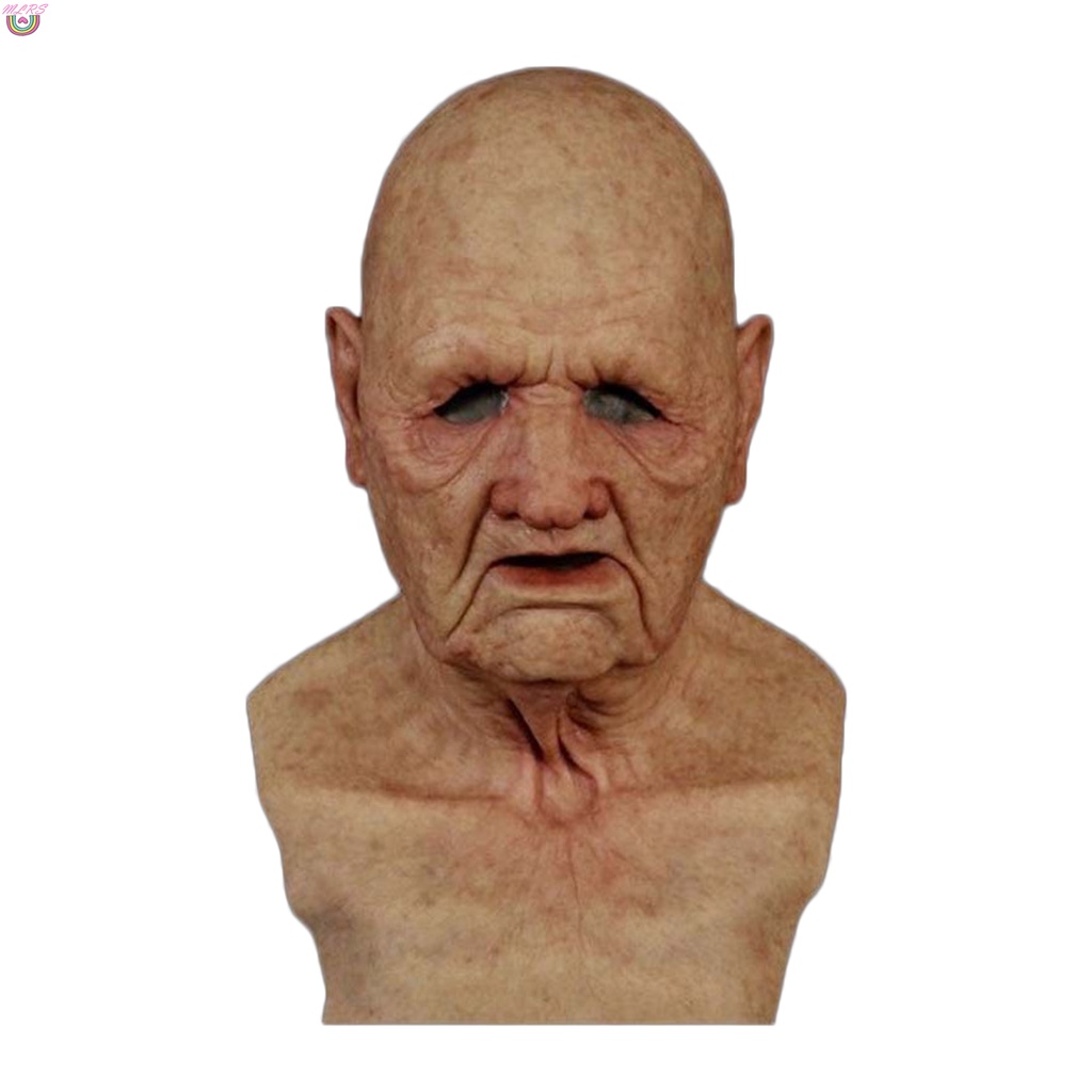 Mặt Nạ Silicone Hình Đầu Lâu Hóa Trang Halloween Vui Nhộn Cho Nam Và Nữ
