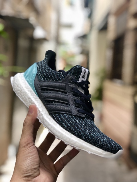 Giày nam nữ Ultra Boost 4.0 Parley Đế boost ép cao cấp nhẹ êm