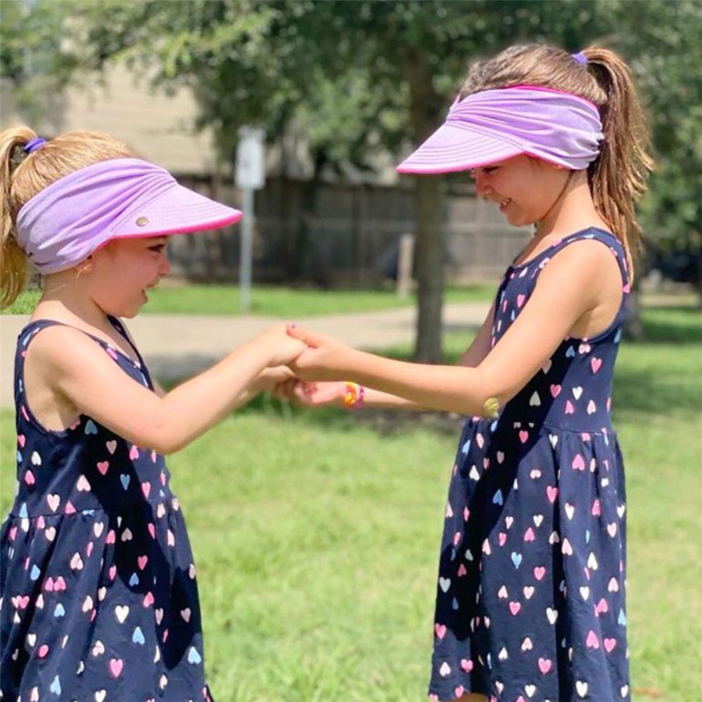 Mũ Rộng Vành Chống Nắng Chống Tia UV Thời Trang Cho Bé Trai Và Gái