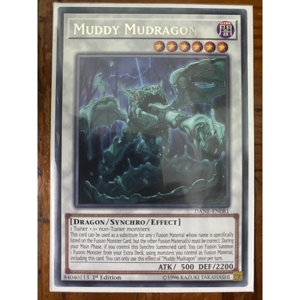 Thẻ bài Yugioh TCG - Muddy Mudragon - DANE-EN081 - Rare
