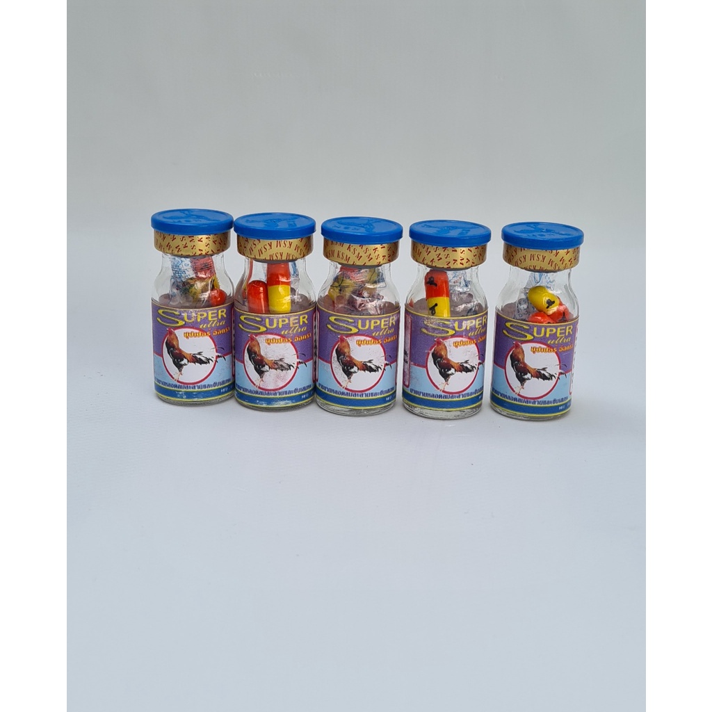 Công 3 Viên Super Ultra Cho Gà Đá. Tăng Sức Chịu Đựng, Gi.ảm Đau, Tỉnh Táo- t.huố c kích đá 30 phút ,1 lọ 3 viên.