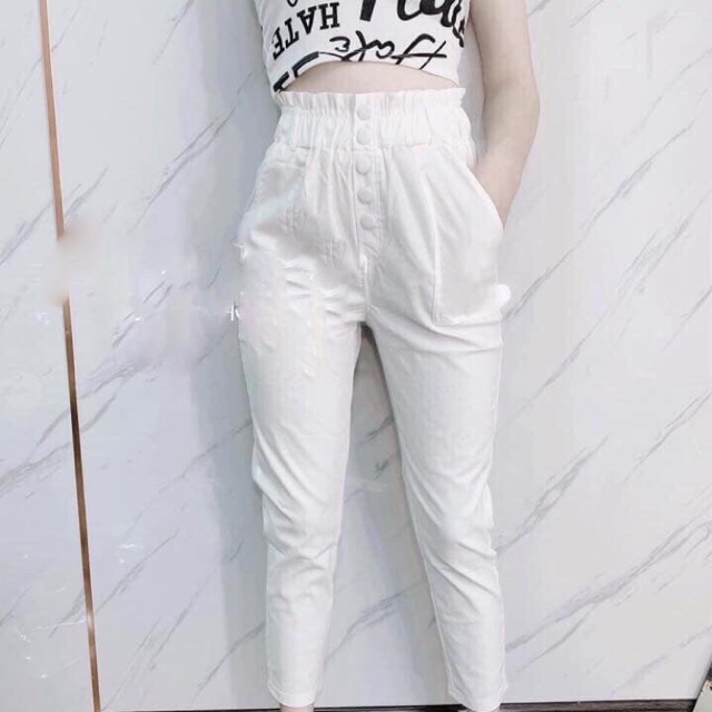 Quần đũi 5 cúc bọc vải