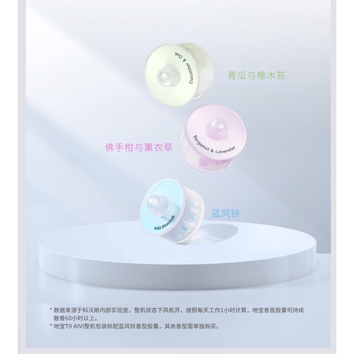 Viên sáp thơm chuyên dùng cho Robot hút bụi Deebot T9aivi, T9Power,T9max, T10 serial , X1 serial