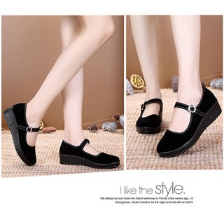 [Order] Giày búp bê nữ có quai đế cao