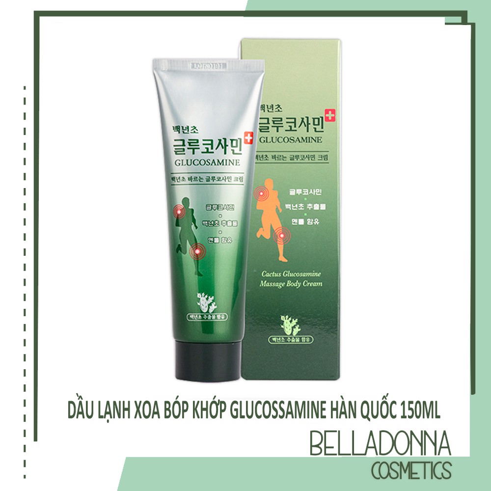 Dầu lạnh Glucosamine Massage Body Cream Hàn Quốc 150ml