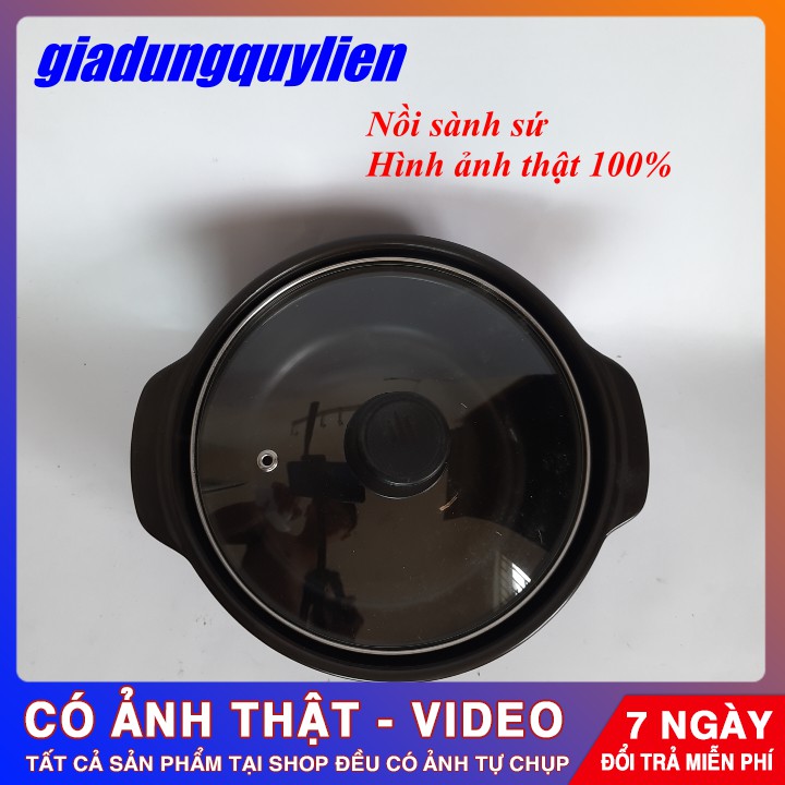 Nồi Kho Cá Sứ Tráng Men NodaCook (đen)[Hình Thật] QL.SHOP