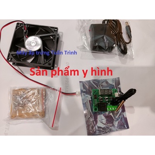 Máy ấp trứng tự chế - sản phẩm gồm 4 linh kiện rời