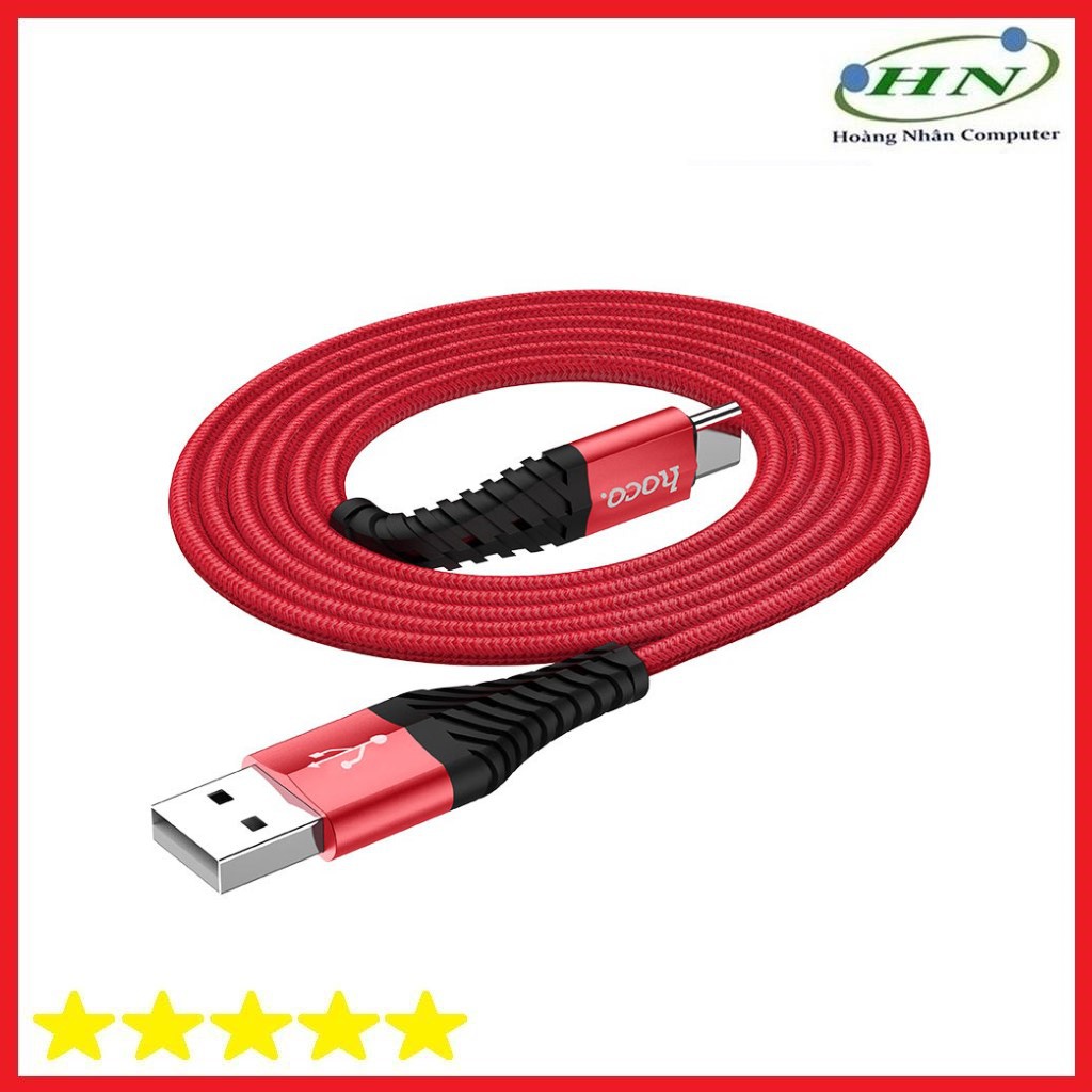 CÁP SẠC DÂY DÙ X38 TYPE-C 1M 2.4A