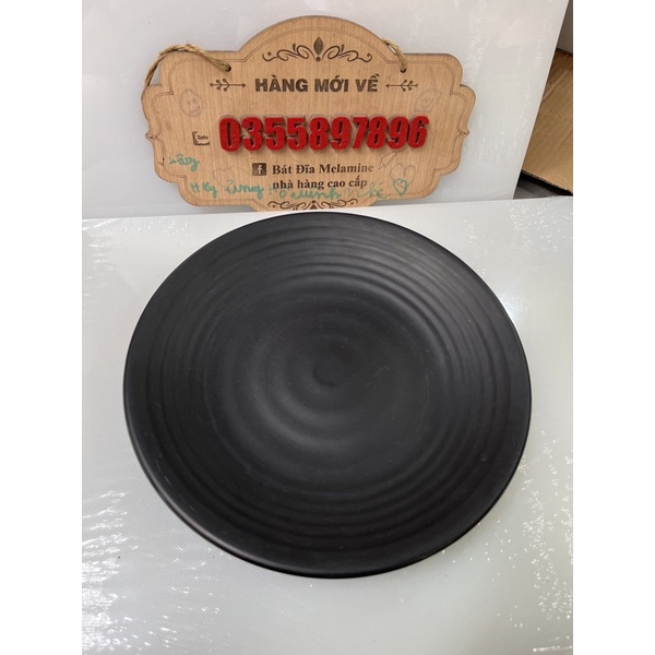 Đĩa tròn Melamine 25cm