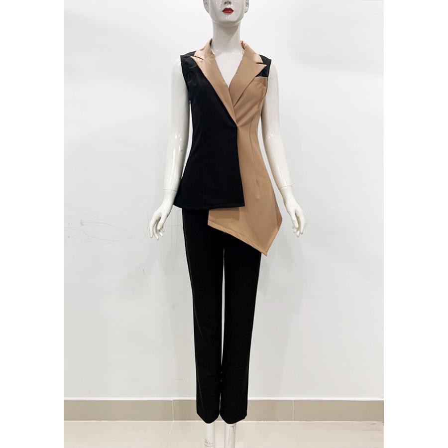 [SIÊU RẺ - SIÊU CHẤT] SET VEST ÁO SÁT NÁCH PHỐI MÀU CÁCH ĐIỆU S3224