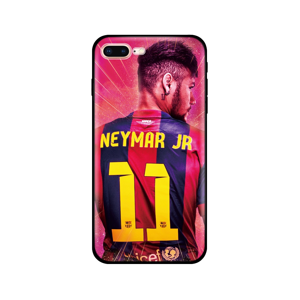 Ốp Điện Thoại Silicon Tpu Mềm Đen Hình Cầu Thủ Messi Ramos Modric Neymar Mbappe Salah Cho Apple Iphone 5s 5 S SE 2020 2016 6s 6 S 7 8 Plus