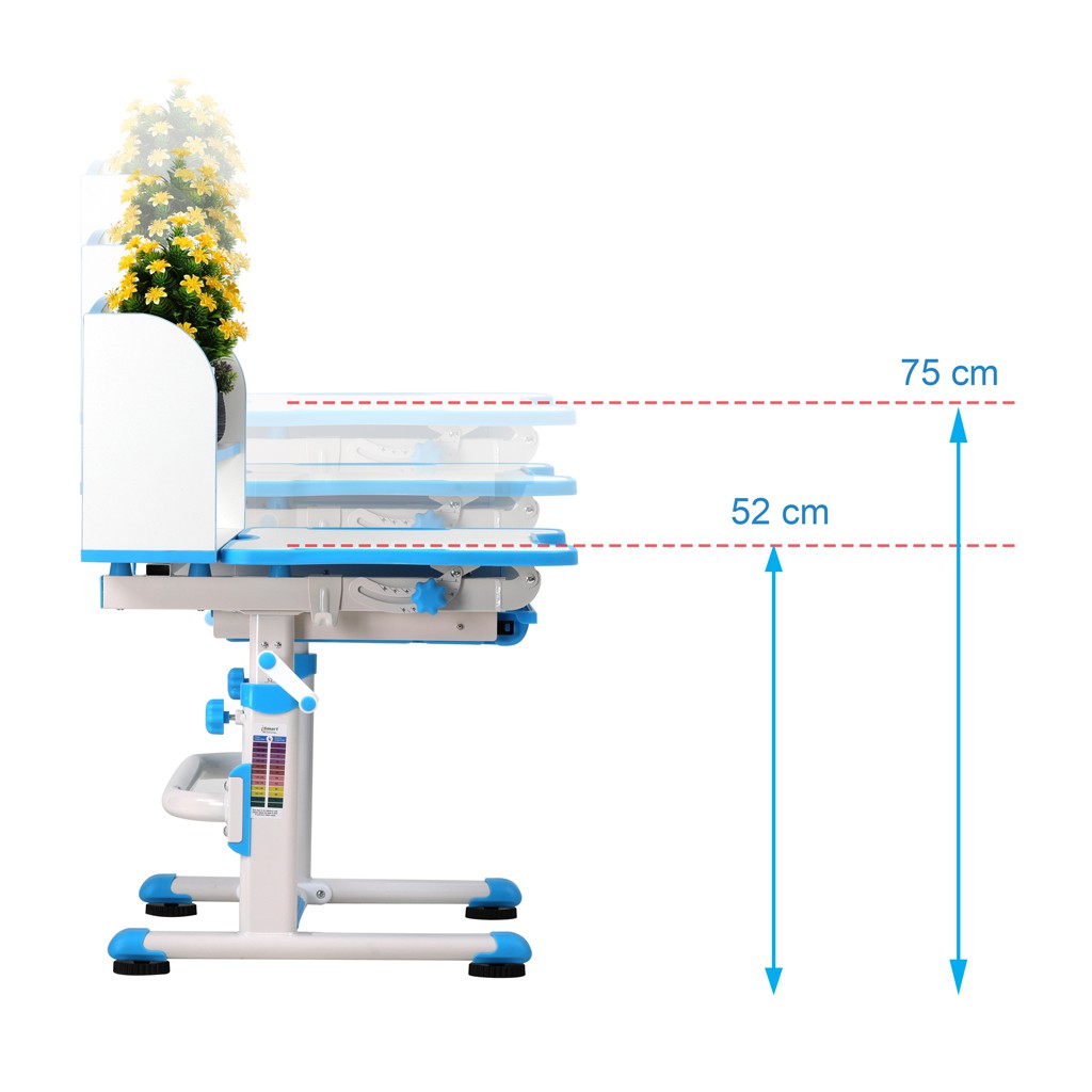 {Chính hãng D'Ergo} Bộ bàn ghế học chống gù, chống cận iSmart D8-Pro - Phiên bản 2021 | BigBuy360 - bigbuy360.vn