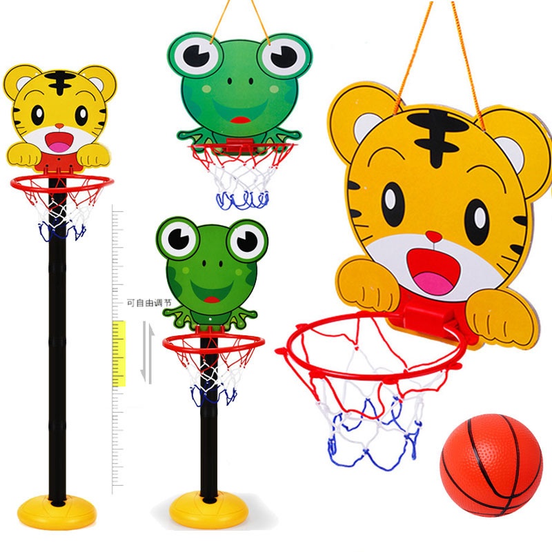Bộ đồ chơi bóng rổ treo tường cho bé, bảng ném bóng rổ dán tường mini cho bé vui chơi
