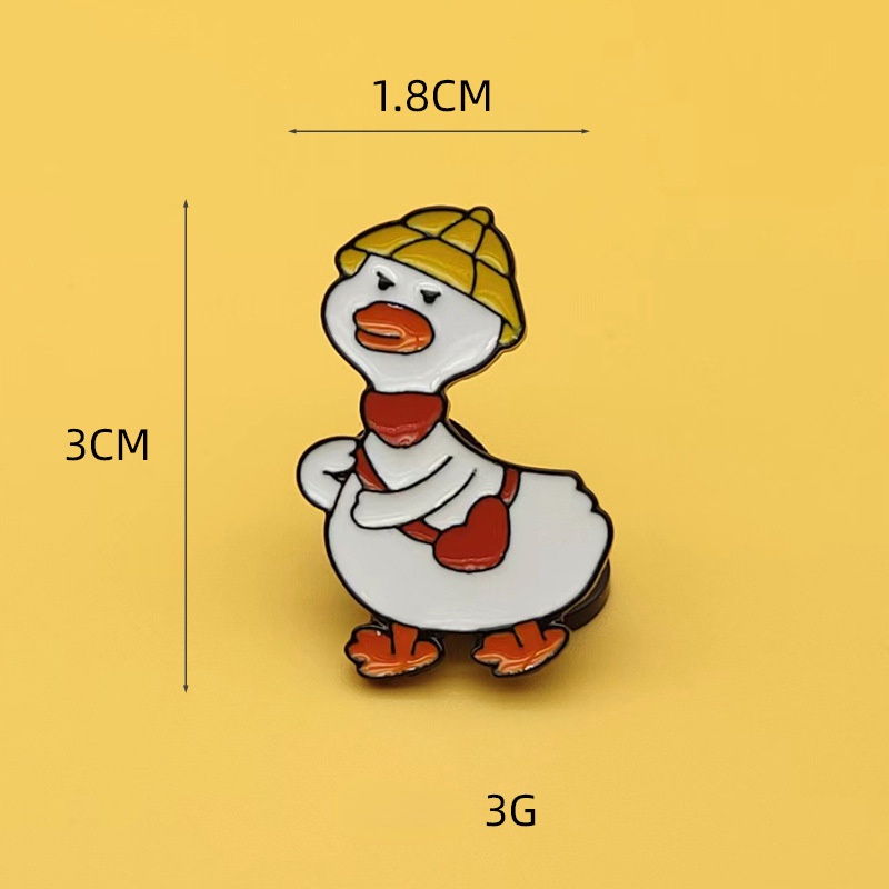 Huy hiệu cài áo MISS ZOE hình vịt con dễ thương