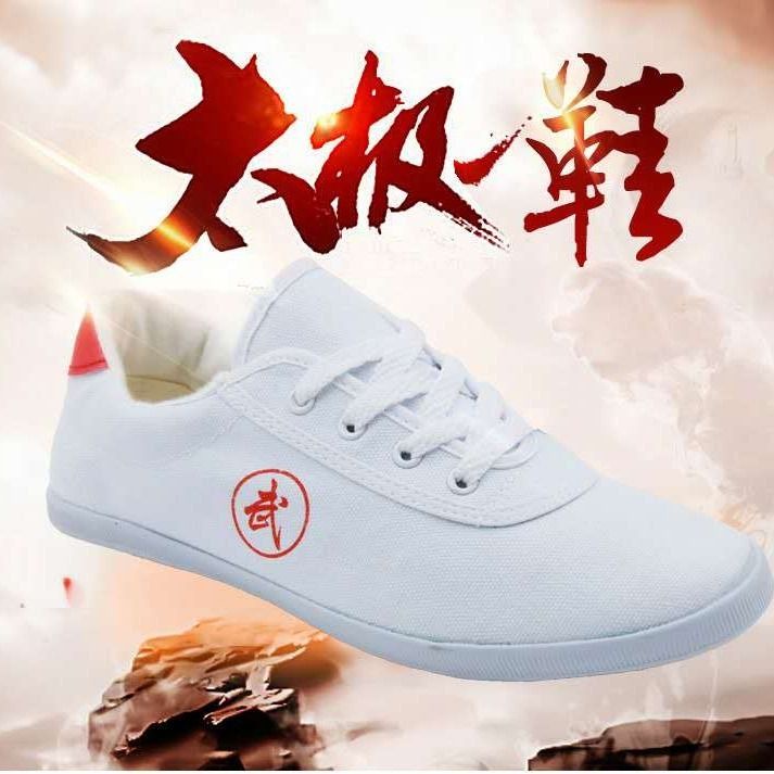 Giày Vải canvas Đế Gân Tập kung fu Thái Cực Quyền Cho Nam Và Nữ