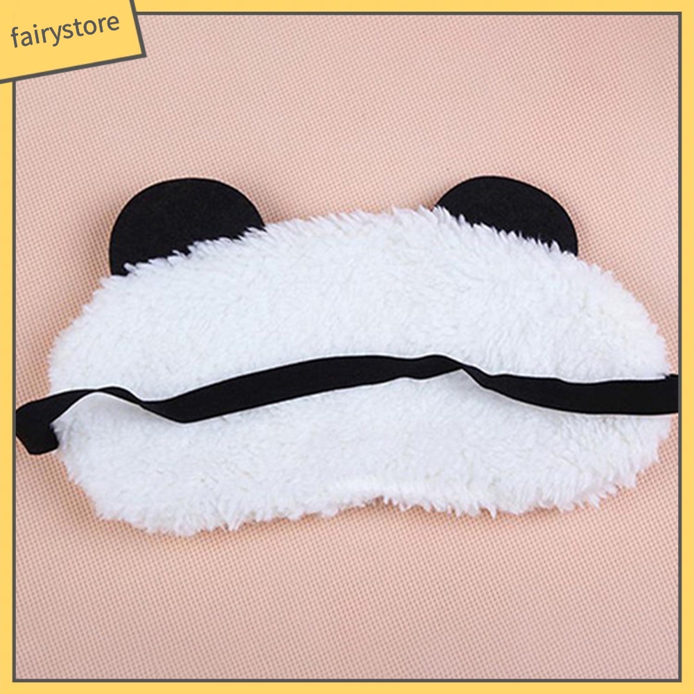 [Hàng mới về] Miếng bịt mắt hình gấu panda xinh xắn đáng yêu tiện lợi sử dụng khi đi du lịch