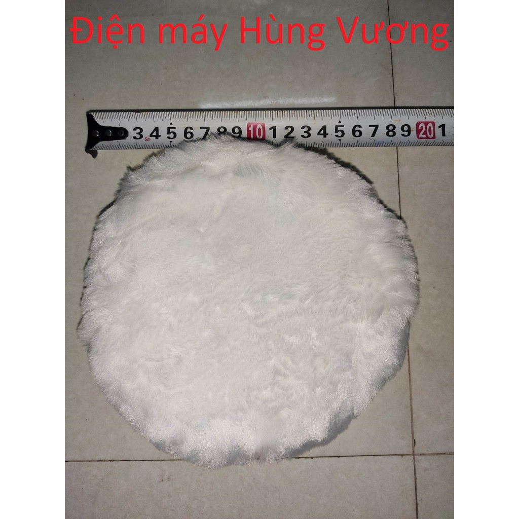 Phớt lông cừu đánh bóng 180mm, nỉ đánh bóng, lắp cho máy đánh bóng đĩa 180mmm, đánh bóng ô tô, gỗ, nhựa,..