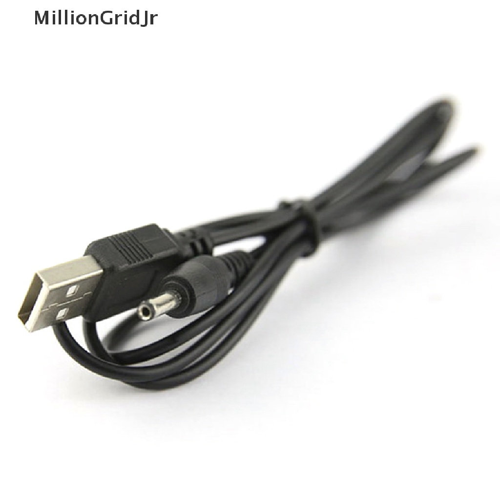 Dây Cáp Nối Cổng USB 2.5 3.5 4.0 5.5mm 5V DC Màu Đen
