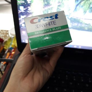 [Date: 12/2020] KEM ĐÁNH RĂNG CREST 3D WHITE BRILLIANCE  BLAST - 116G