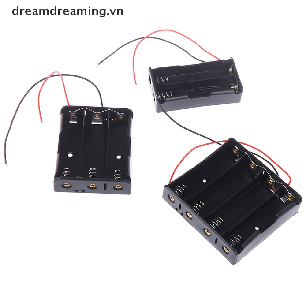 1 vỏ nhựa đựng pin Li-ion 2/3/4x3.7V 18650 DIY