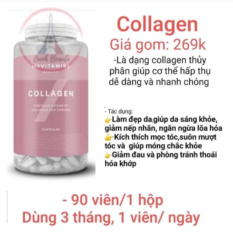 Sản phẩm trả khách hãng My.vitamins