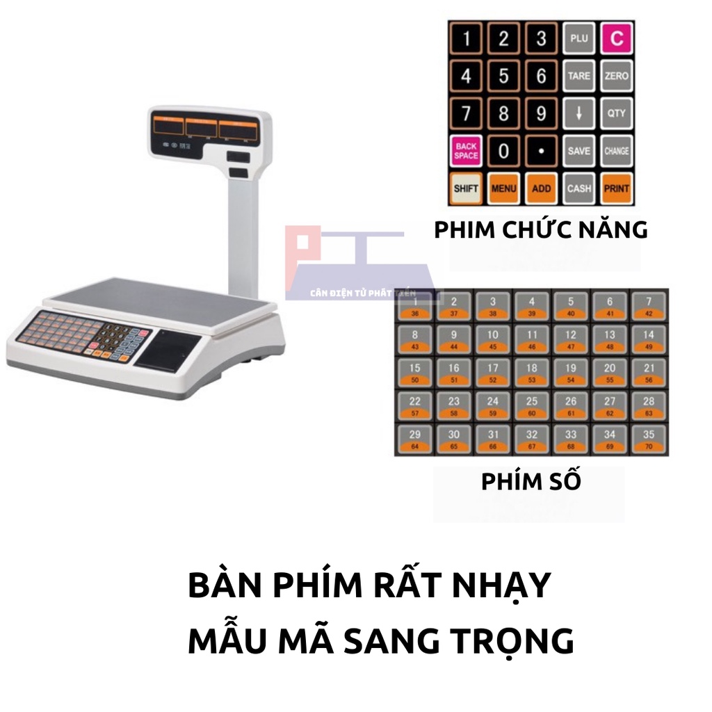 CÂN ĐIỆN TỬ IN HÓA ĐƠN SIÊU THỊ JPT 30KG