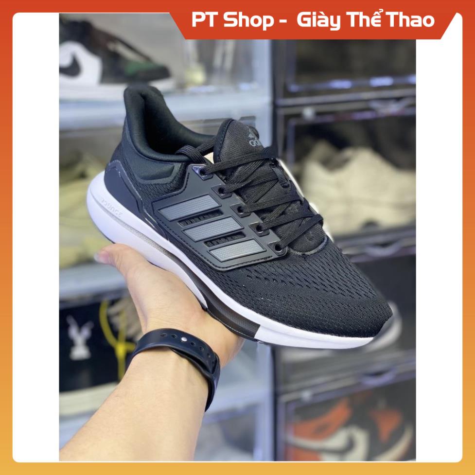 [FreeShip+ Hàng Xịn] Giày Sneaker Eqt 2022 Màu Đen Đế Trắng Nam Nữ, Giầy thể thao EQT full phụ kiện PT Shop
