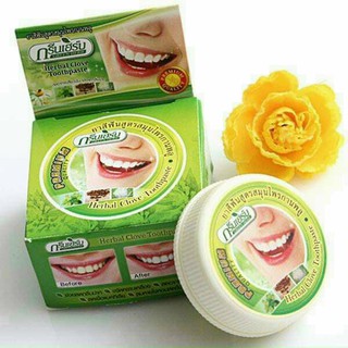 (Tặng 1 Hũ) Bột Trắng Răng Herbal Clove Thái Lan