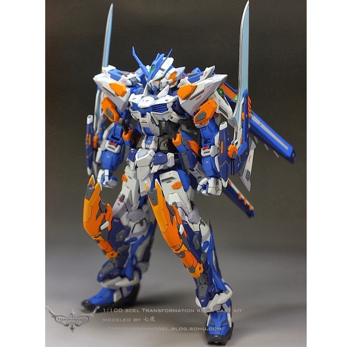 Phụ kiện set vũ khí mg 1/00 Astray third 3rd frame Weapon set red/blue WM Model [New sẵn hàng]