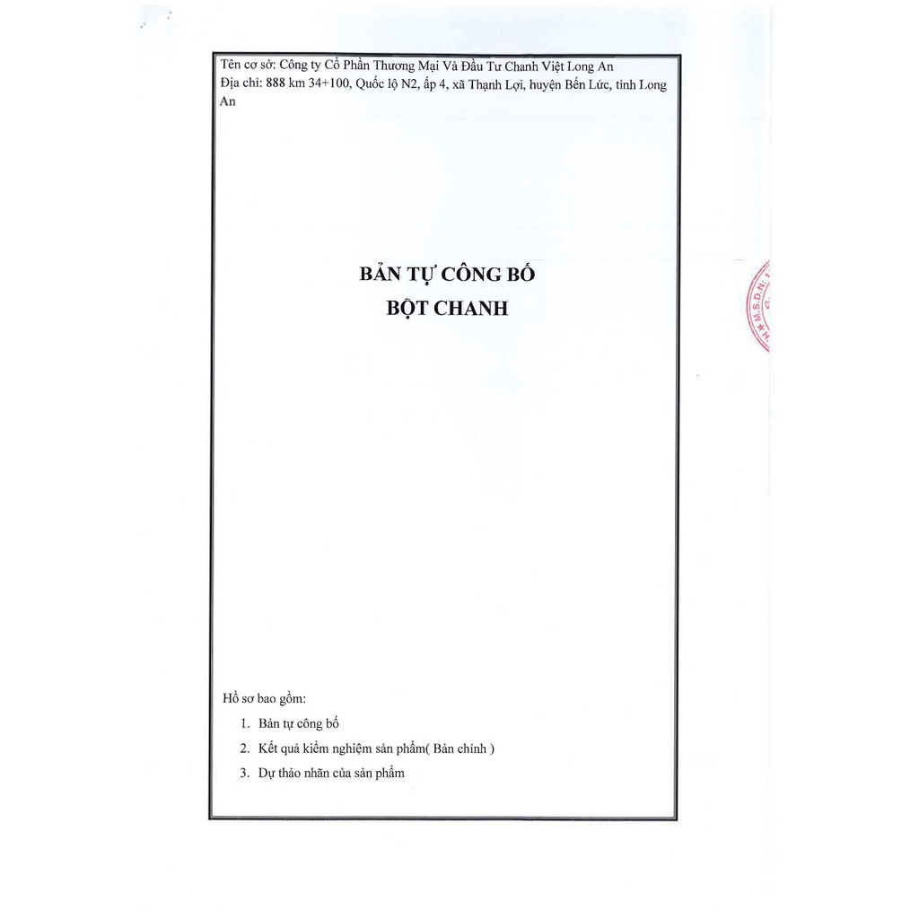 Bột chanh Chavi 400gr