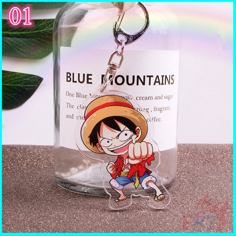 Móc khóa họa tiết nhân vật One Piece 9 kiểu dáng tùy chọn