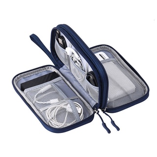 SENSES// Waterproof Data Cable Storage Bag Portable Power Bank Storage Bag Charger Storage Bag Digital Headset Storage Bag 0cjt
