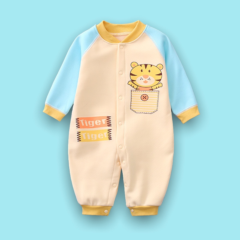 Body liền thân nỉ lót lông cao cấp cho bé sơ sinh 0-15 tháng Hàng cao cấp xuất Nhật SLN04