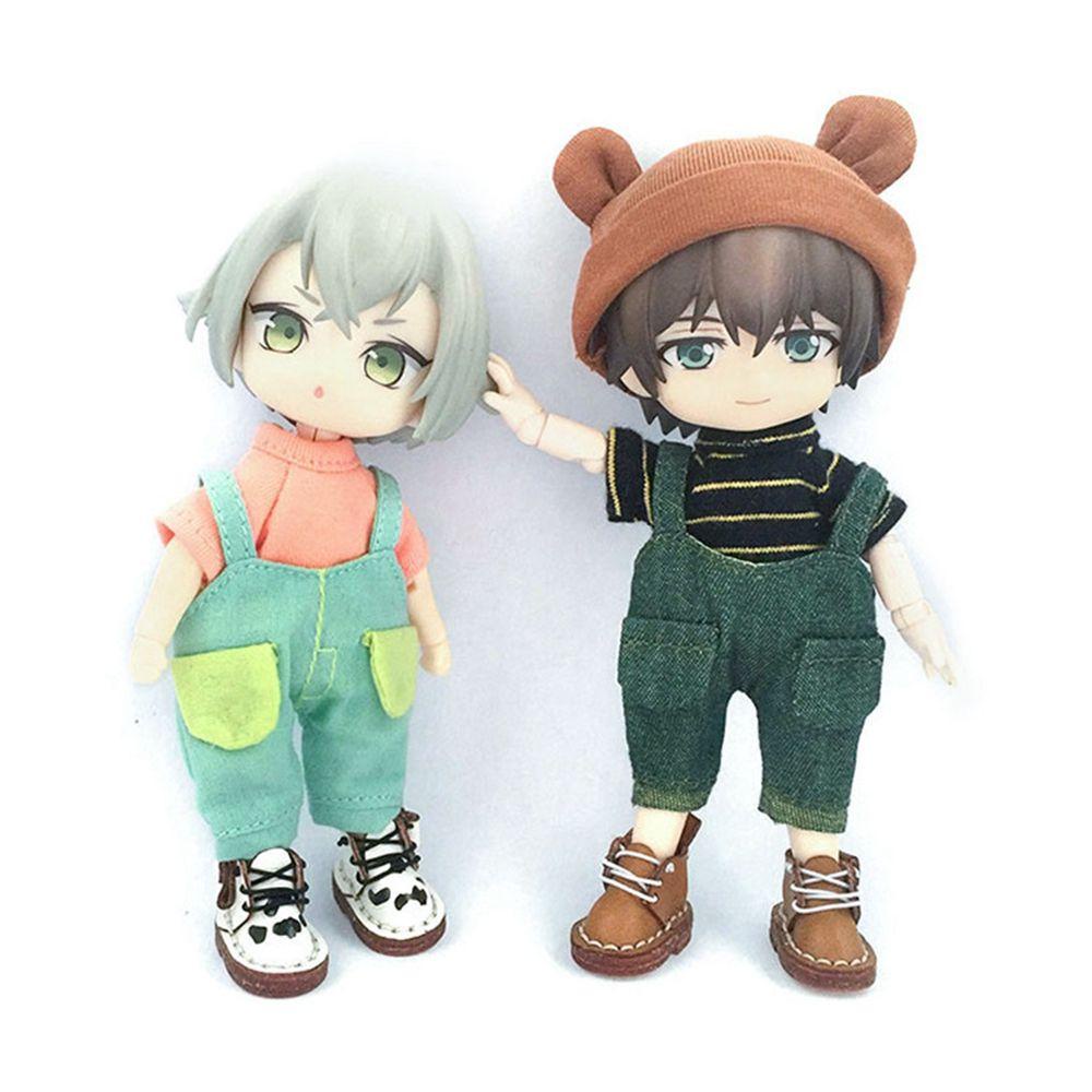 RAINBOW Bộ Quần Áo Thời Trang Dành Cho Búp Bê OB11 1 / 12BJD