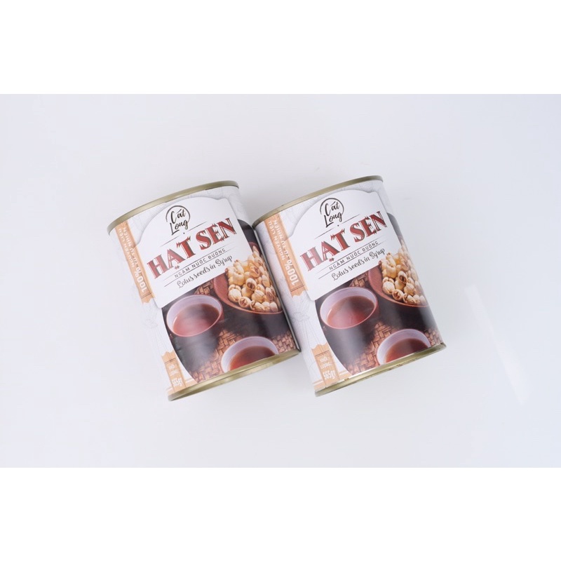 1 thùng 6 lon Hạt sen Asia Home Cát Long 565gr