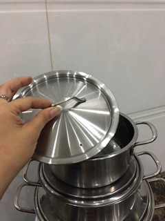 🧸 BỘ 3 NỒI INOX  HT . COOK 👍