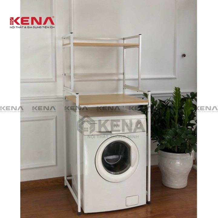 Kệ Máy Giặt Máy Sấy 2 Tầng KENA KMG 1001-2 Kiểu dáng sang trọng hiện đại tiết kiệm không gian tối đa | BigBuy360 - bigbuy360.vn