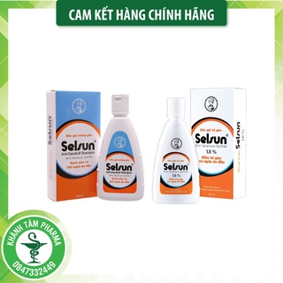 Dầu gội giamr gàu SELSUN - SELSUN 1.8 - Dạng gói - Dầu xả Selsun _Khánh Tâm ! !